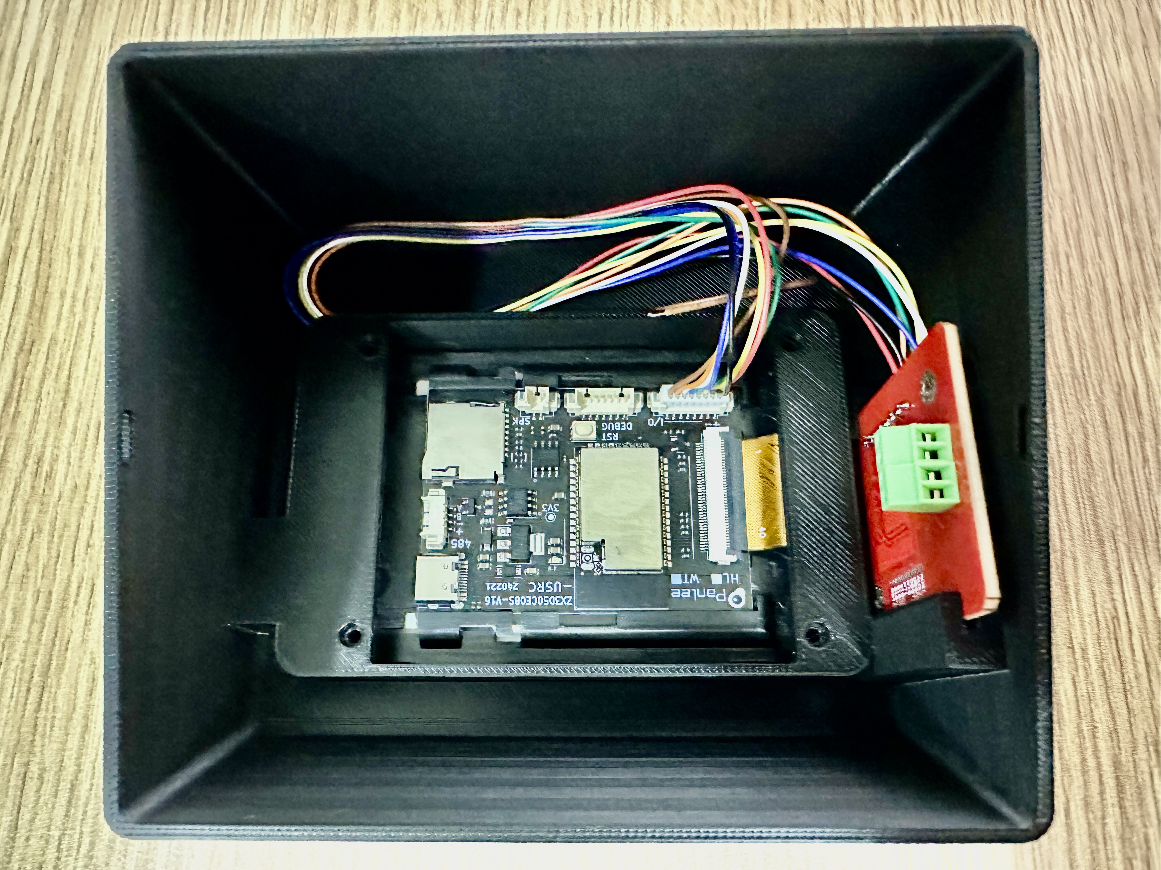 Components Placement inside Case