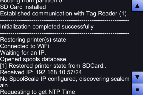 Terminal Screen